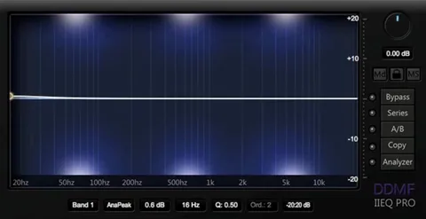 DDMF EQ Plugins Interface